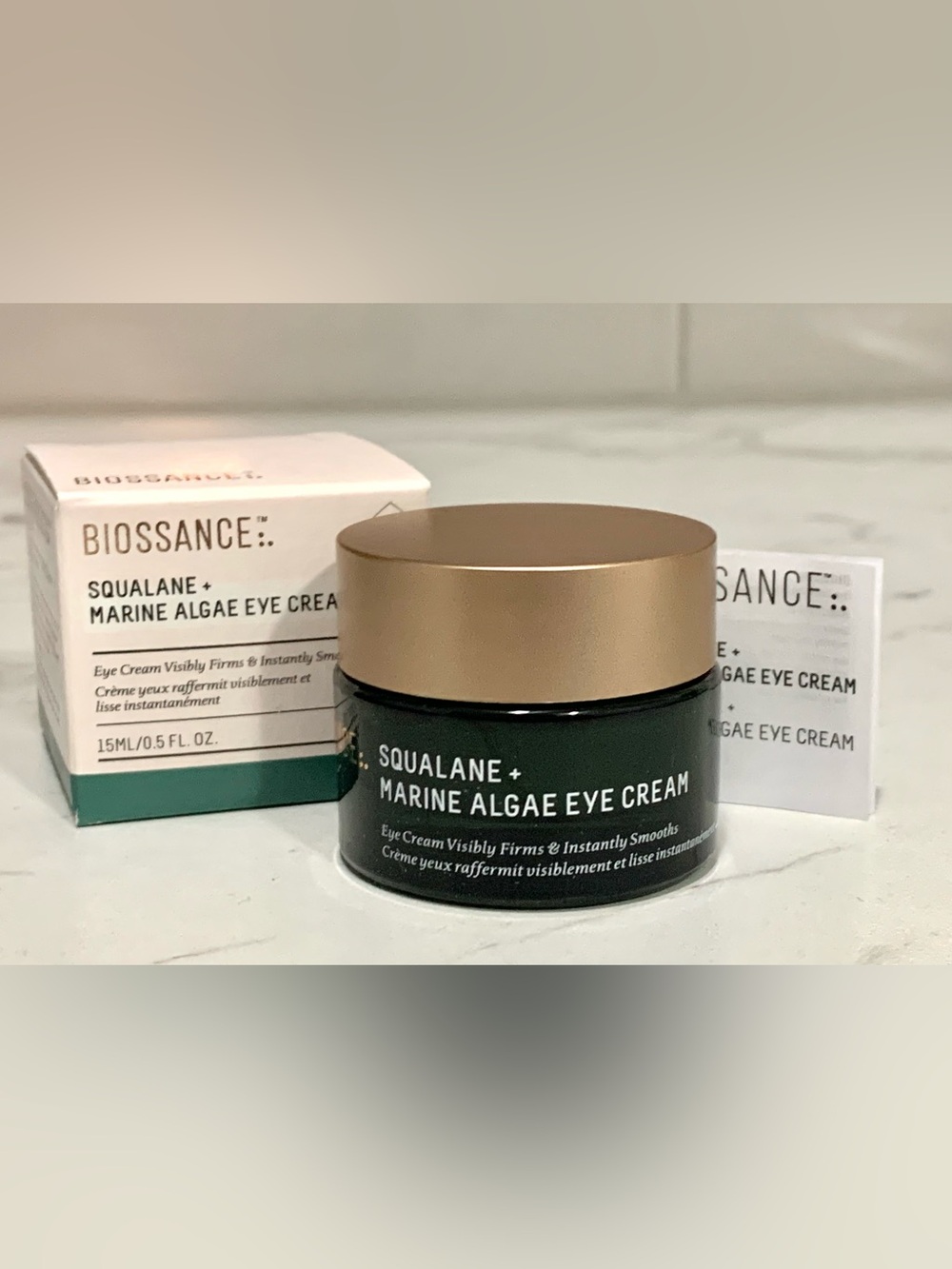 Biossance Squalane + Marine Algae Eye Cream